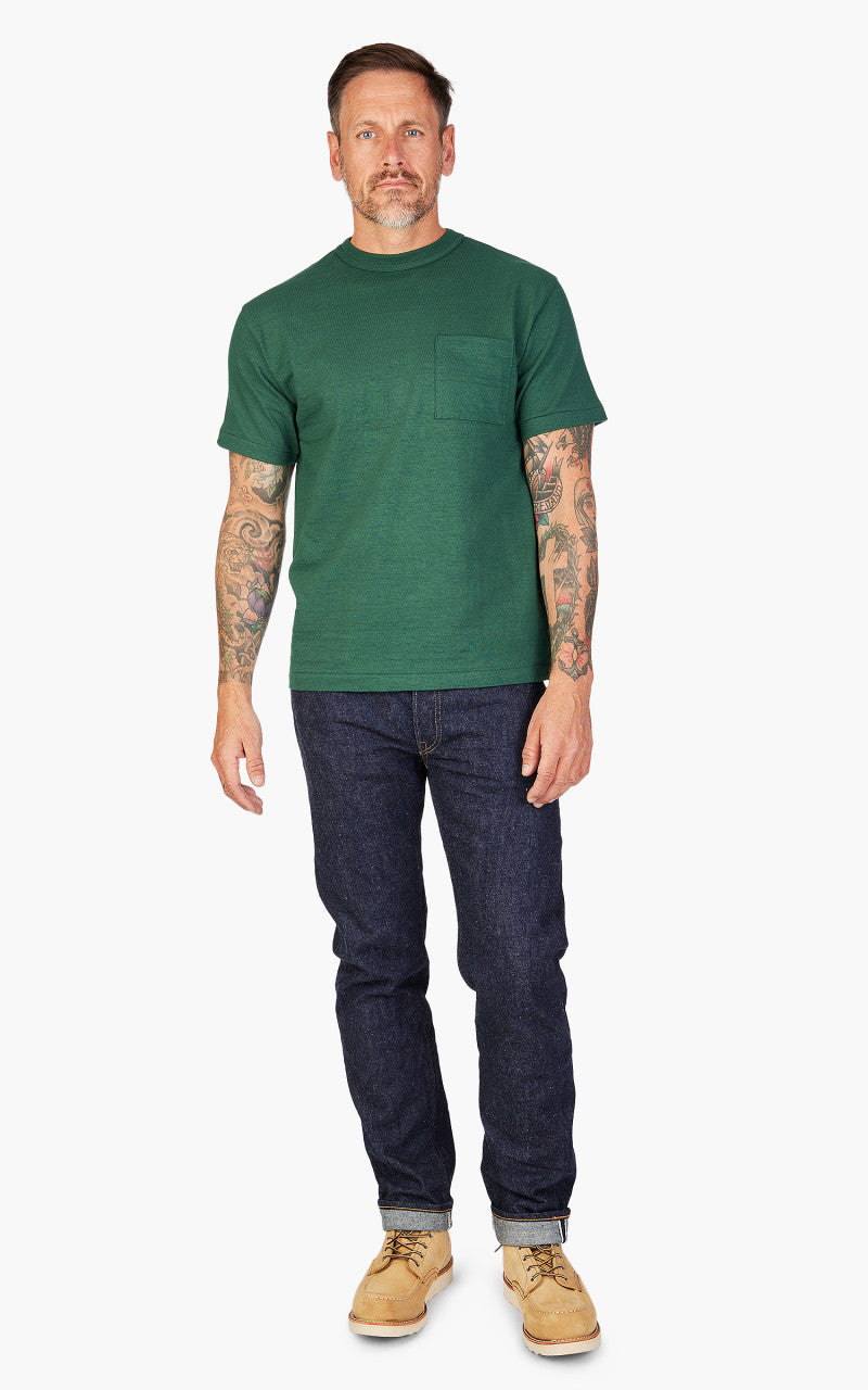 Warehouse & Co. 4601 Pocket T-Shirt Dark Green