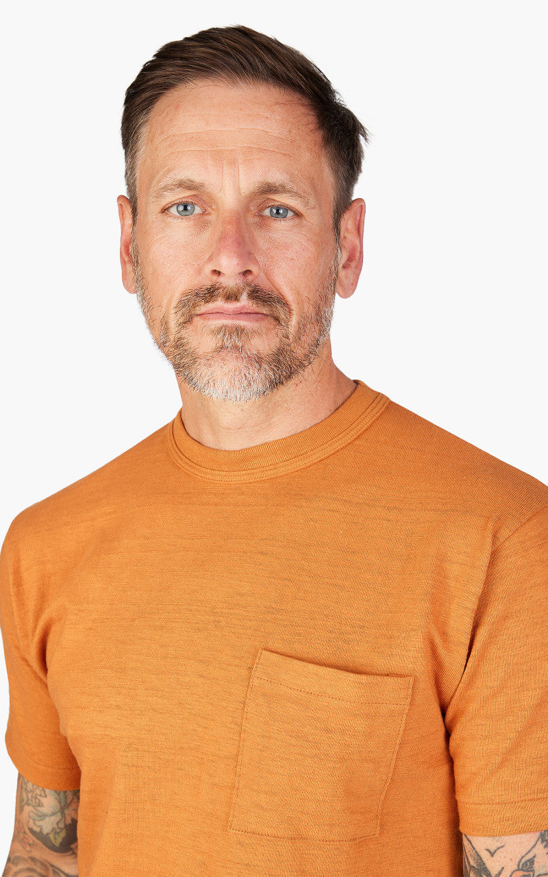 Warehouse & Co. 4601 Pocket T-Shirt Dark Orange