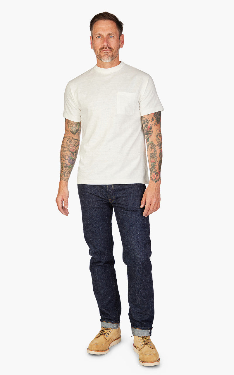 Warehouse & Co. 4601 Pocket T-Shirt Offwhite
