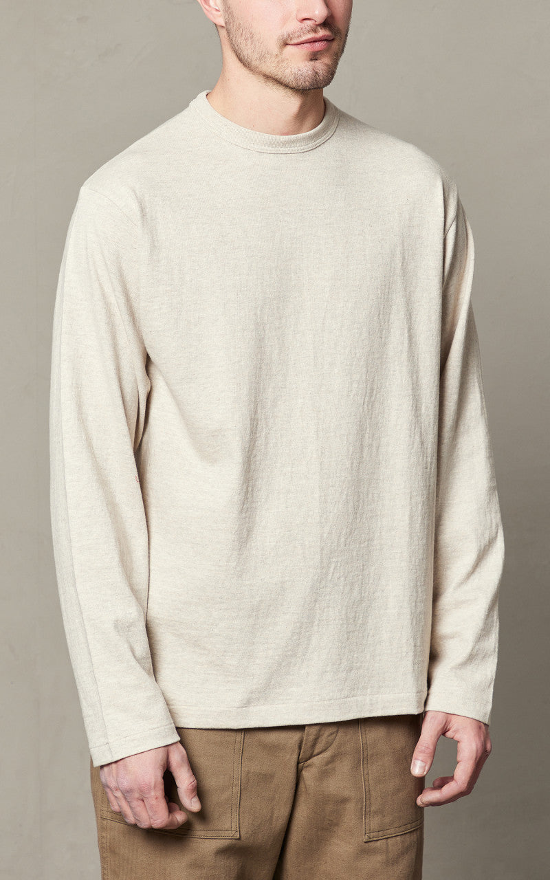 Warehouse & Co. Lot 5906 Long Sleeve T-Shirt Oatmeal