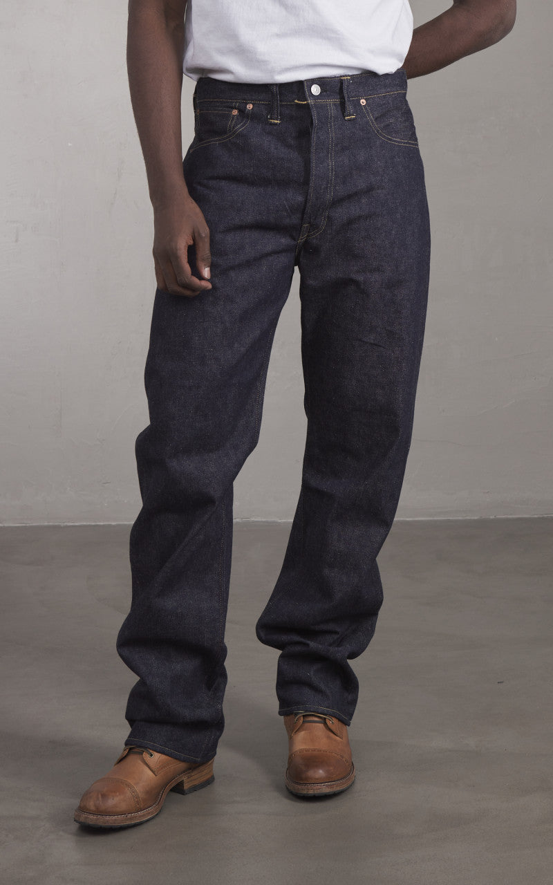 Warehouse & Co. Lot 1001XX 1947 Model Jeans Unwashed Indigo