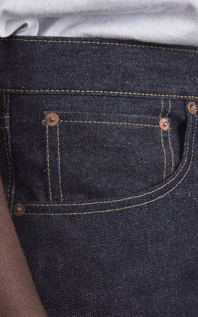 Warehouse & Co. Lot 1001XX 1947 Model Jeans Unwashed Indigo