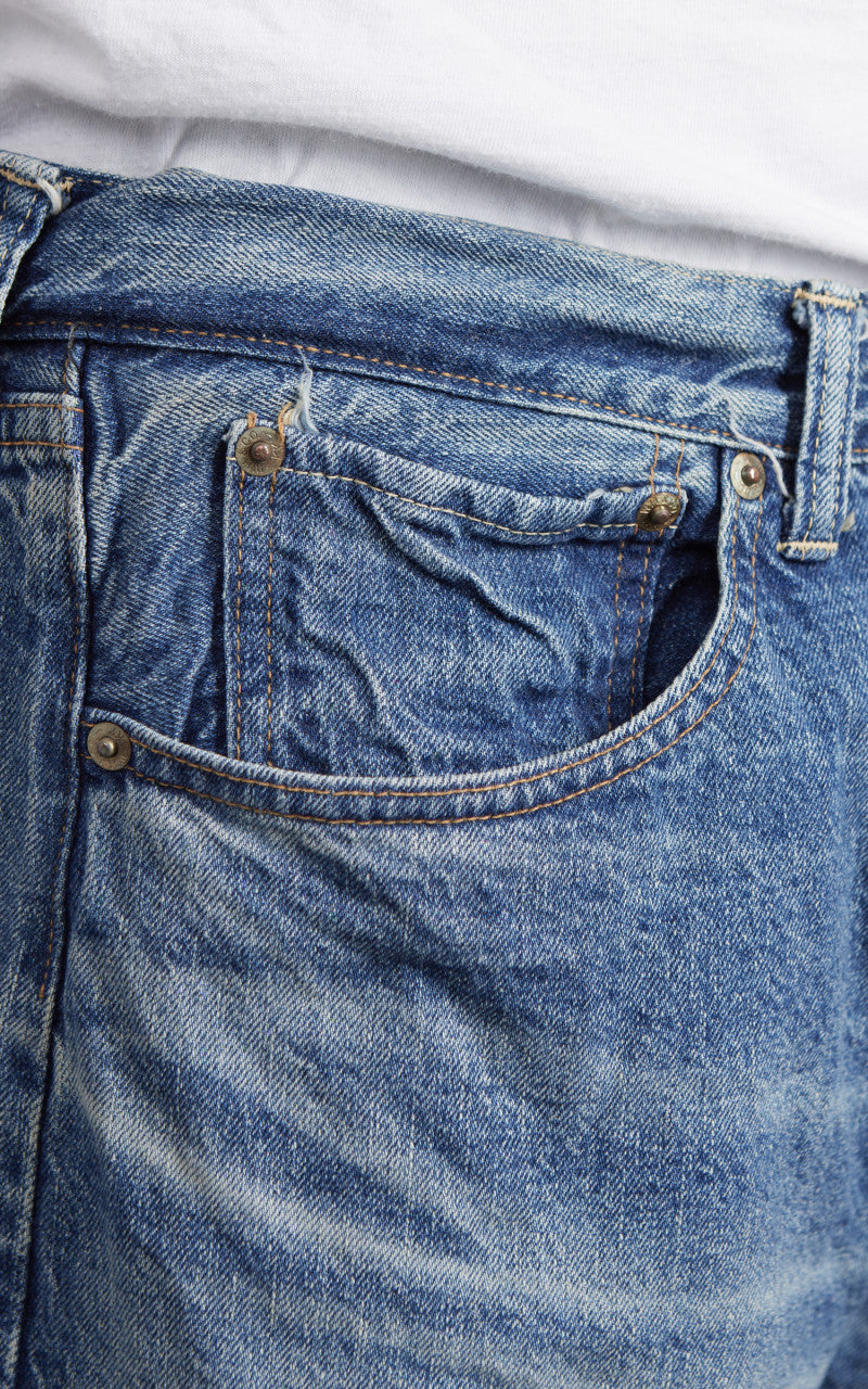 Warehouse & Co. Lot 1101 2nd Hand Jeans Used Wash Light