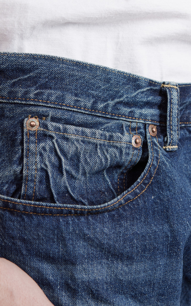 Warehouse & Co. Lot 1101 2nd Hand Jeans Used Wash Dark