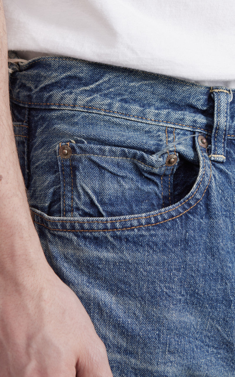 Warehouse & Co. Lot 1105 2nd Hand Jeans Used Wash Light