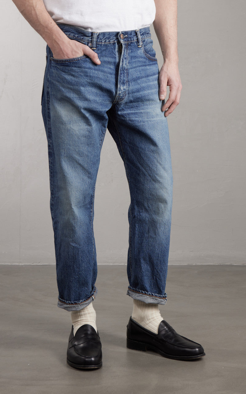 Warehouse & Co. Lot 1105 2nd Hand Jeans Used Wash Medium
