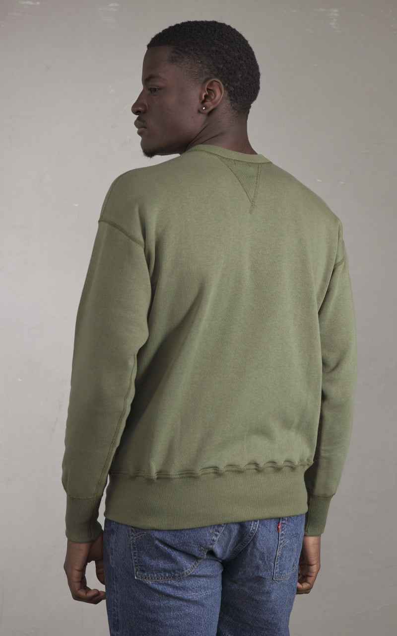 Warehouse & Co. Lot 401 Trinidad Print Sweatshirt Olive Drab