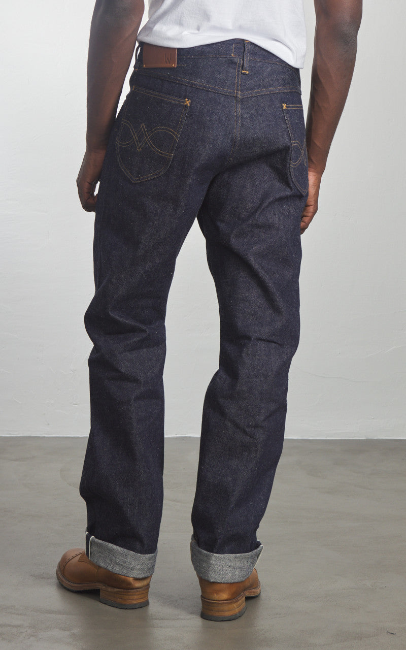 Warehouse & Co. Lot 1010 DSB Offset Loop Cowboy Pants (WW2 Model) Indigo