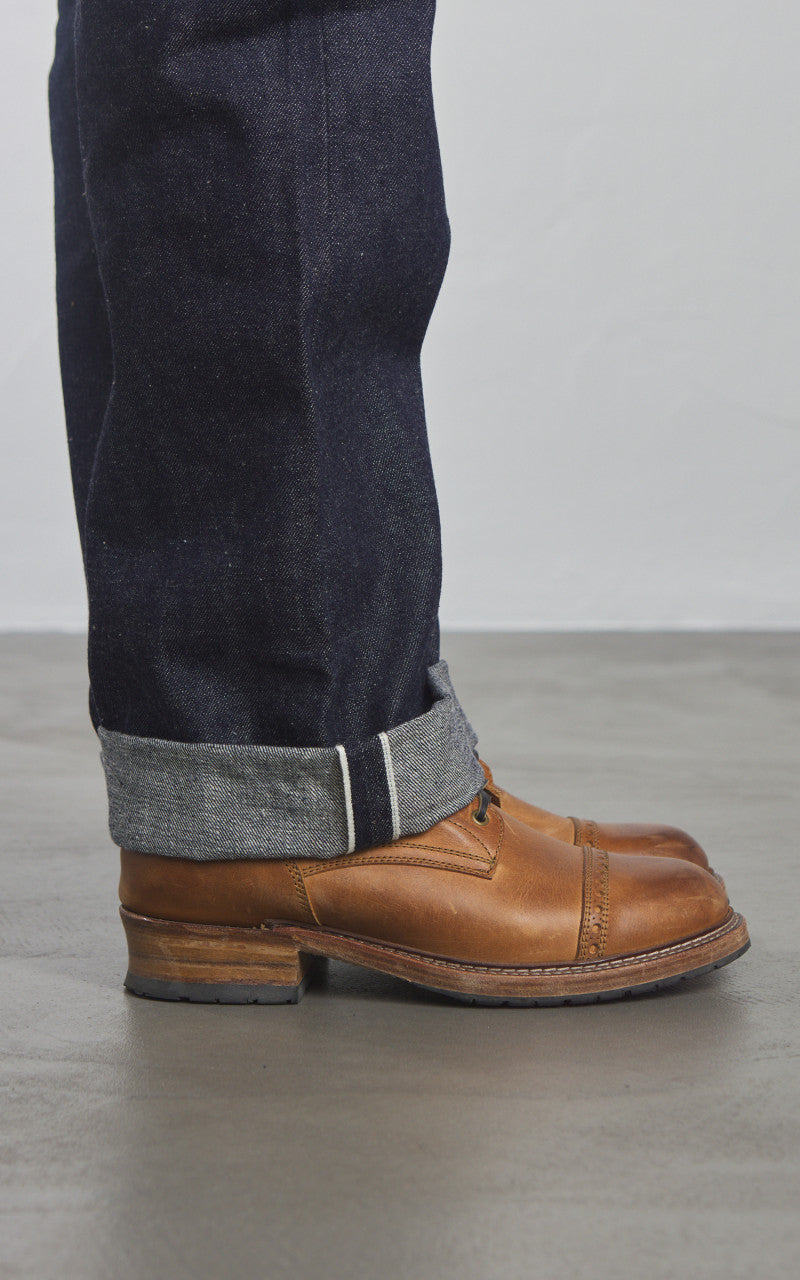 Warehouse & Co. Lot 1010 DSB Offset Loop Cowboy Pants (WW2 Model) Indigo
