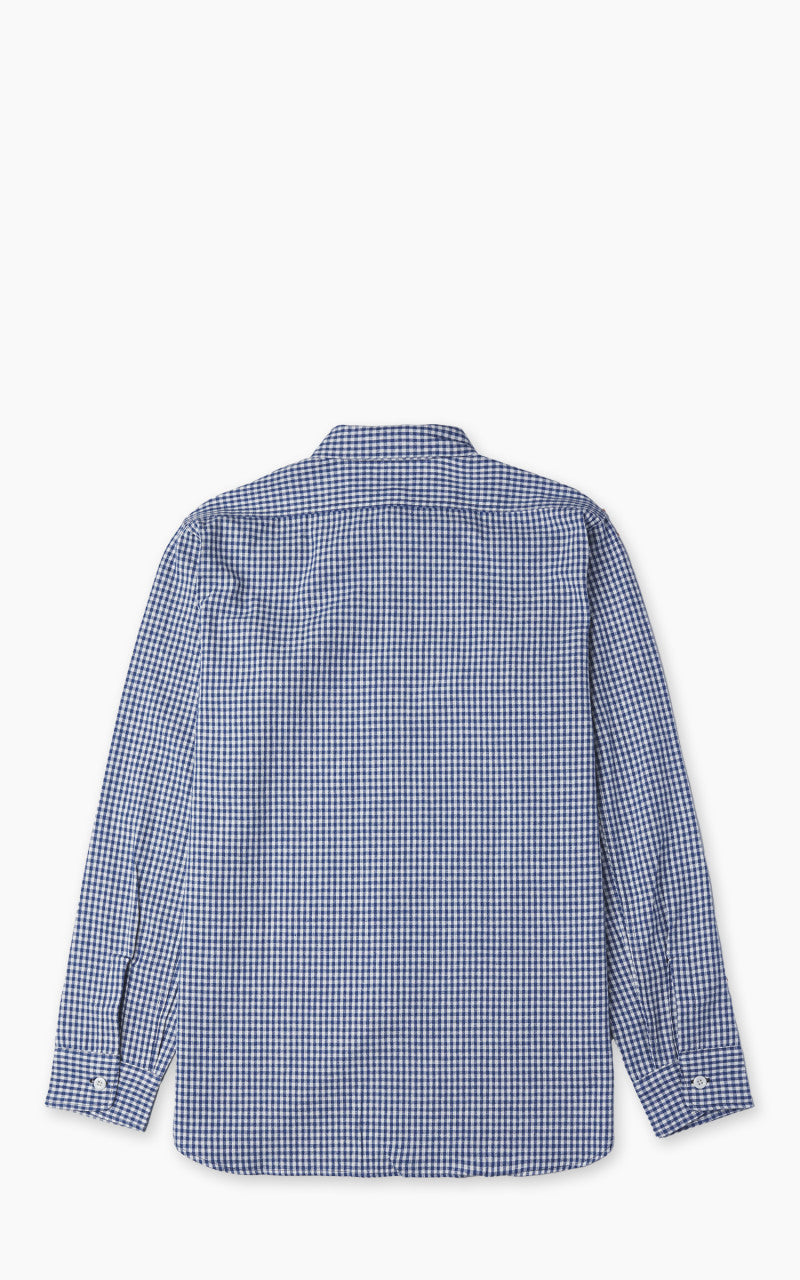 ⭐️美品⭐️ WAREHOUSE 3055 CHECK WORK SHIRTS/L Warehouse & Co. Lot 3055 Long Sleeve Check Work Shirt Blue