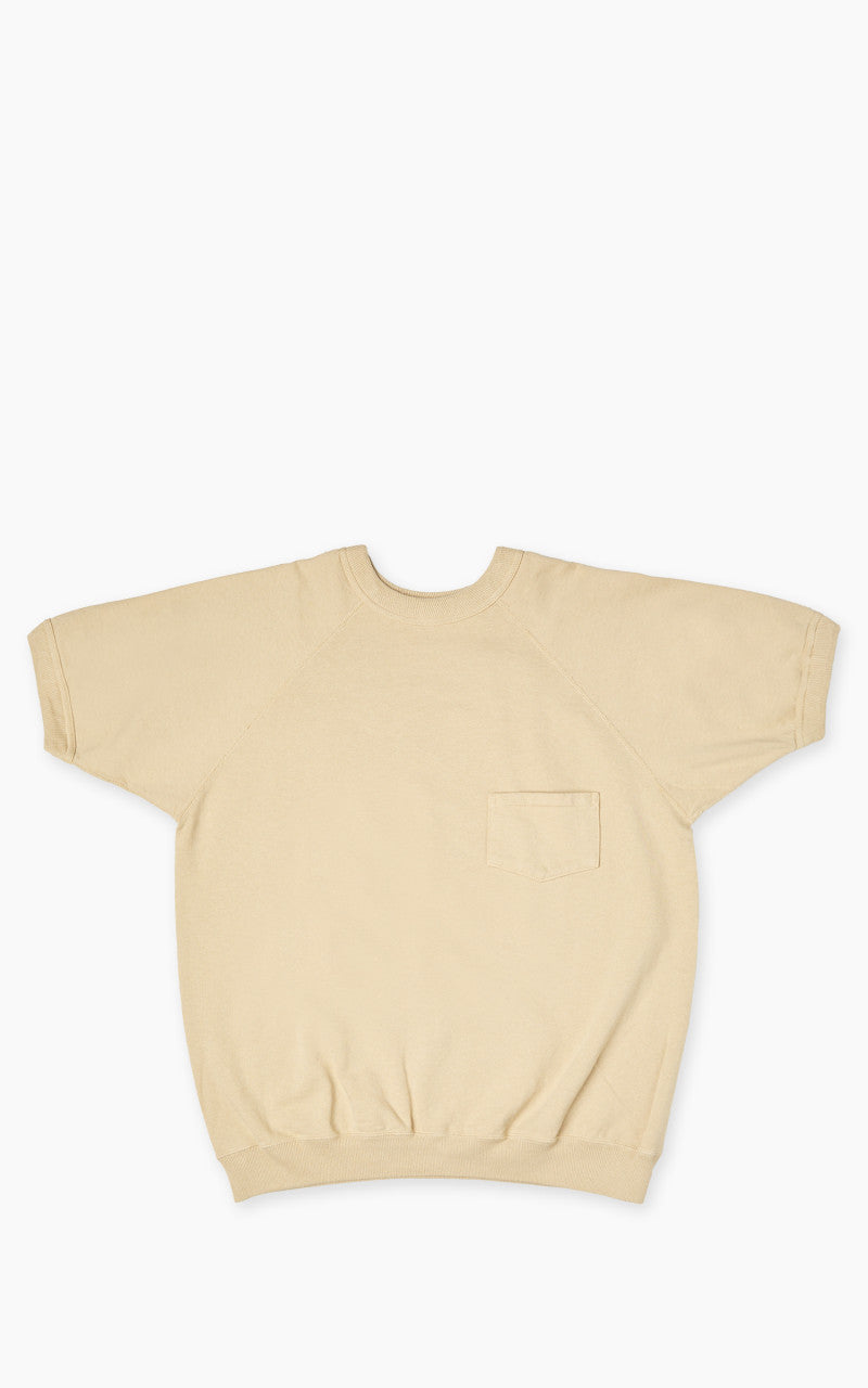 Warehouse & Co. Lot 4105 Short Sleeve Pocket Sweatshirt Dark Beige