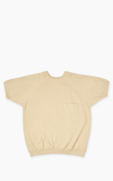 Warehouse & Co. Lot 4105 Short Sleeve Pocket Sweatshirt Dark Beige