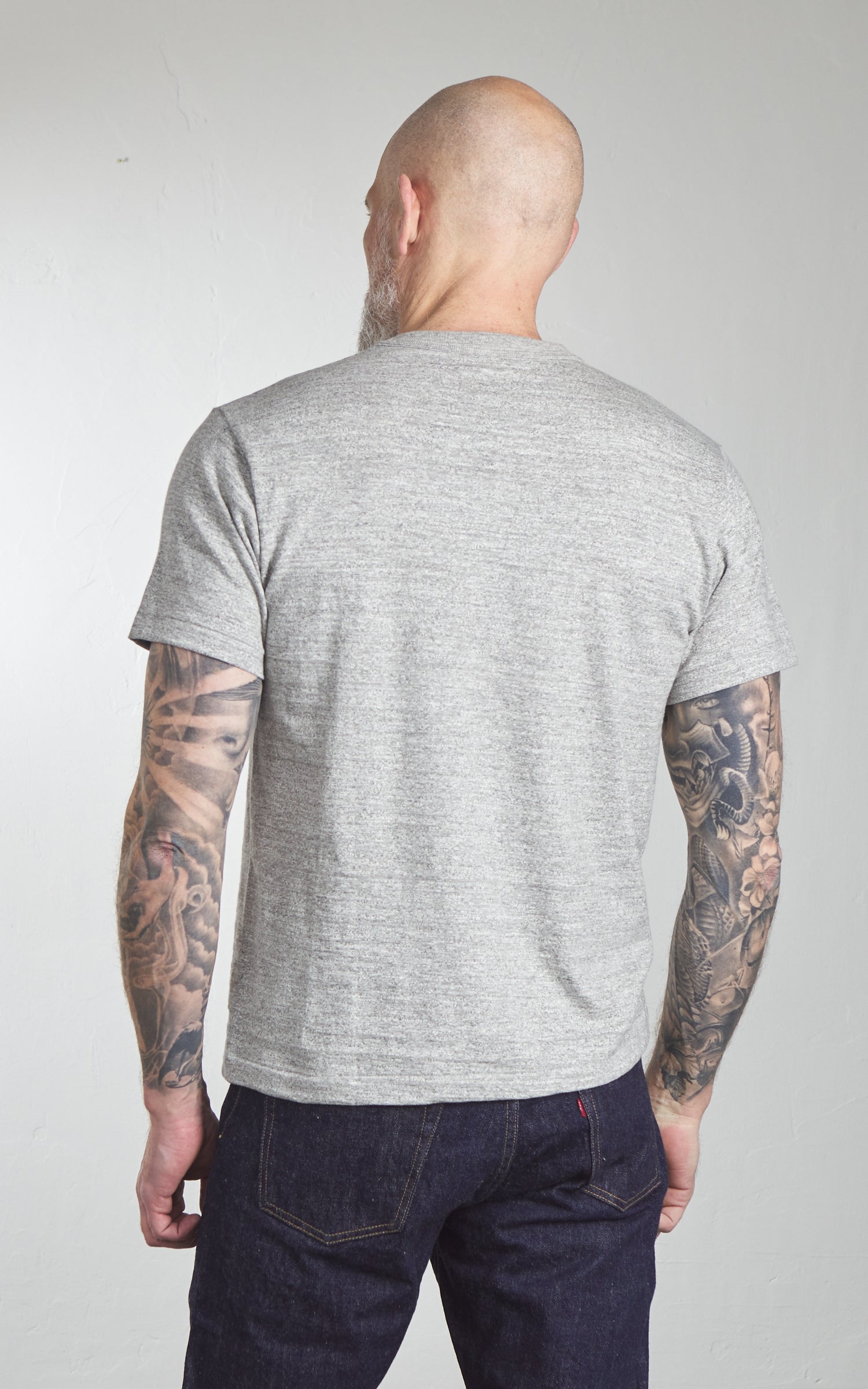 Warehouse & Co. Lot 4601 Columbia Army Air Base T-Shirt Heather Grey