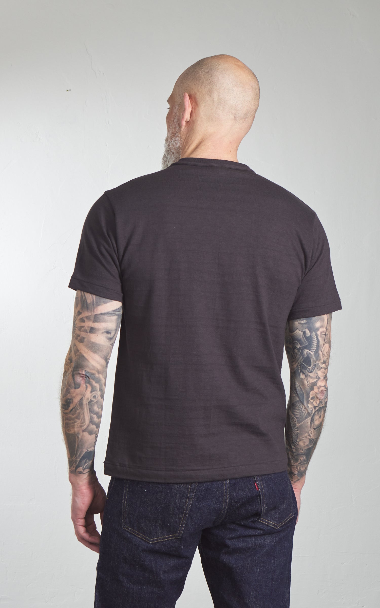 Warehouse & Co. Lot 4601 Columbia Army Air Base T-Shirt Sumi Black