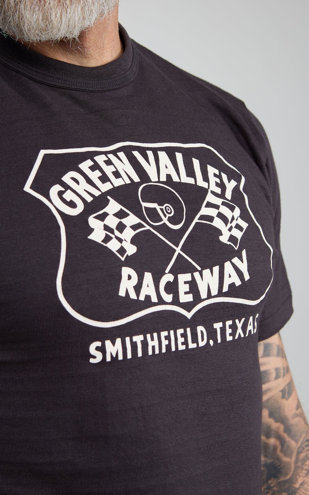Warehouse & Co. Lot 4601 Green Valley T-Shirt Sumi Black