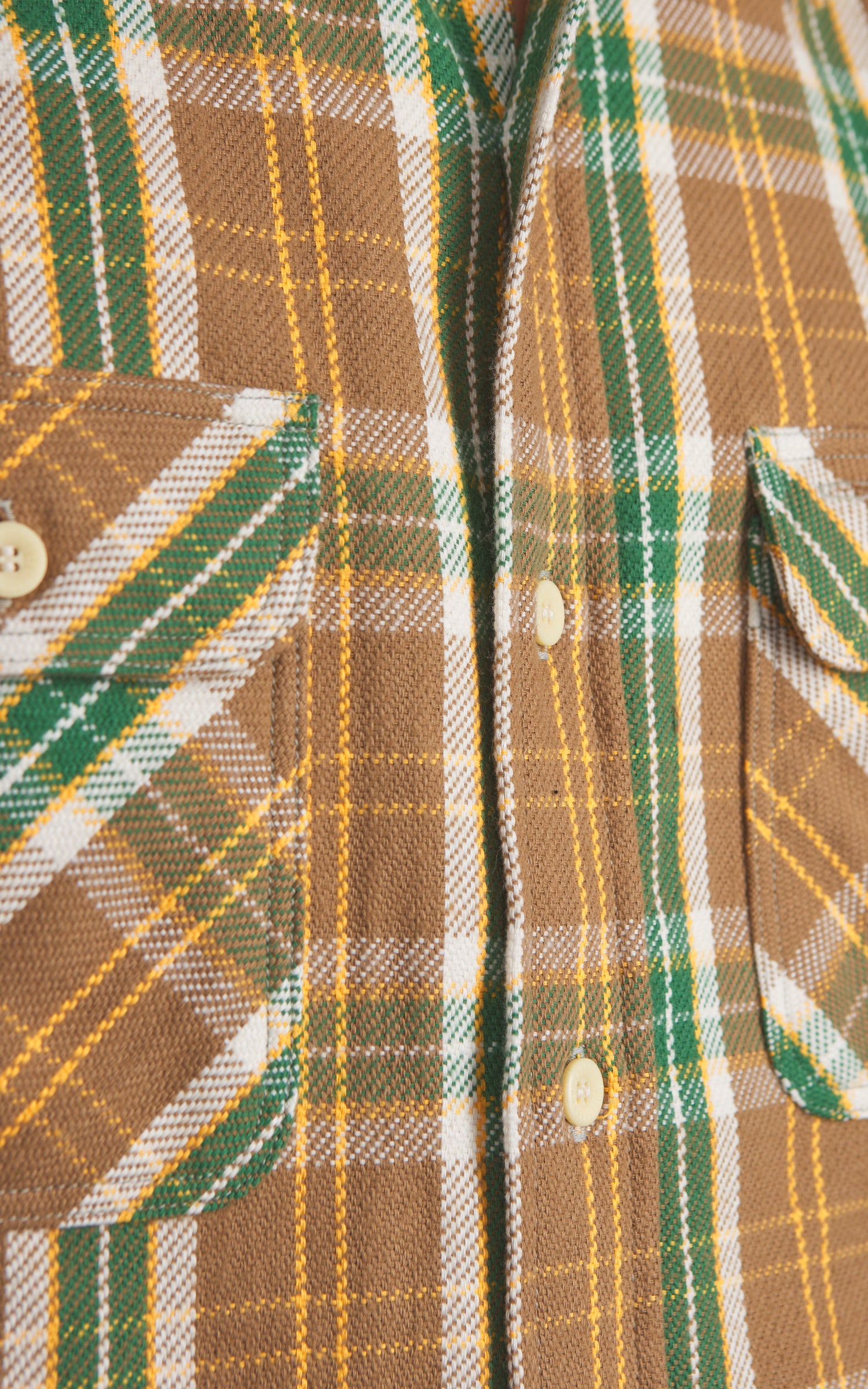 Warehouse & Co. Lot 3104 Flannel Shirt Brown