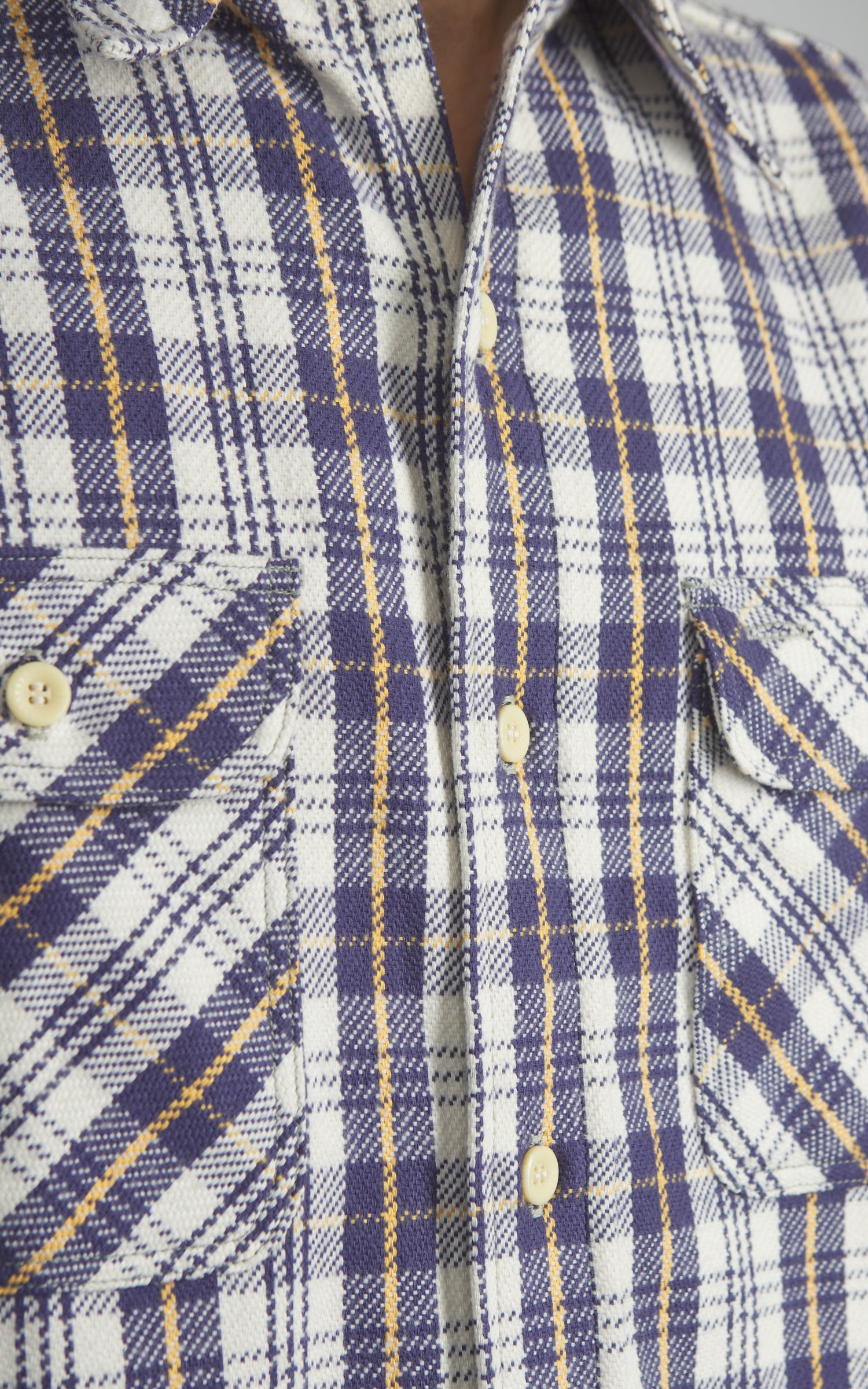 Warehouse & Co. Lot 3104 Flannel Shirt Navy