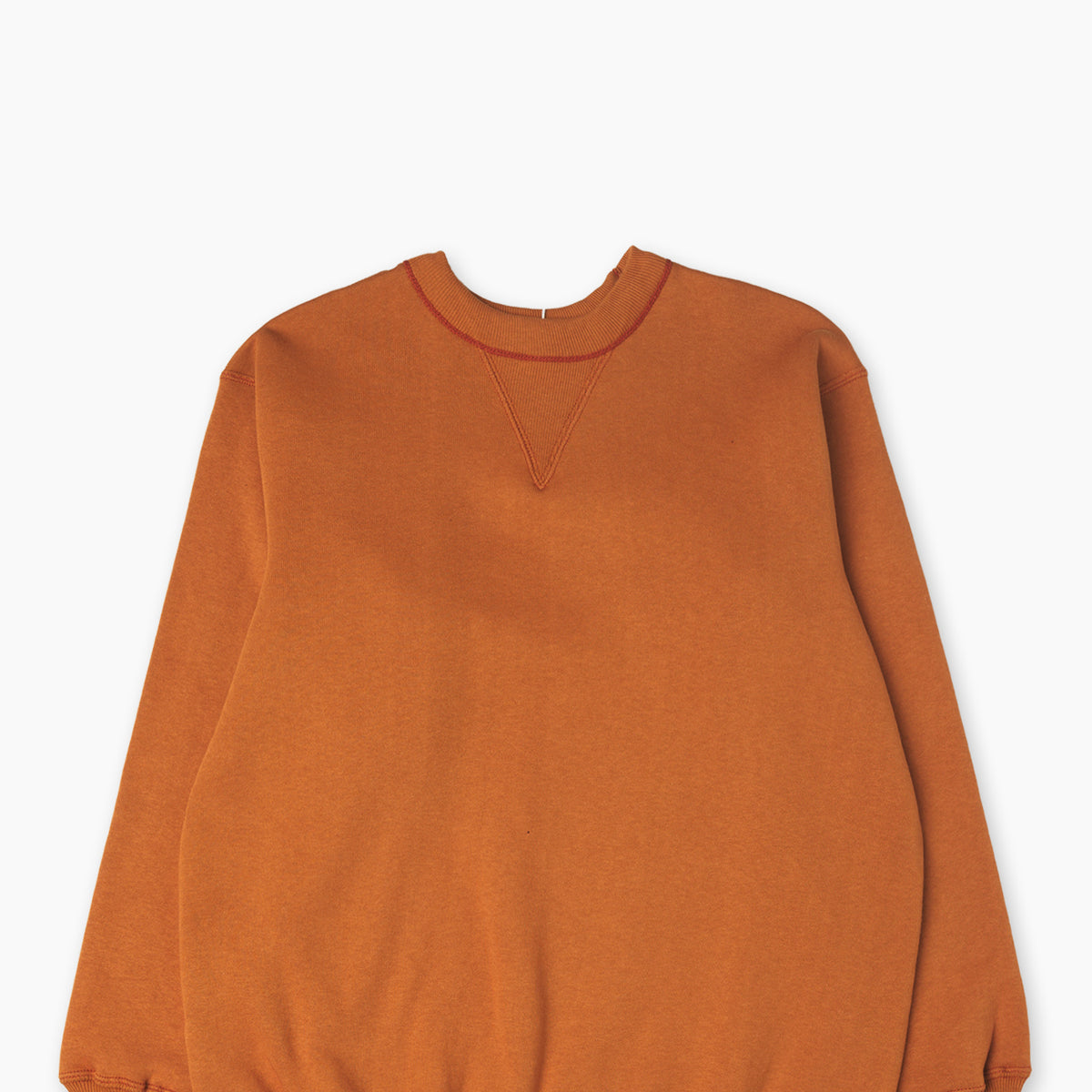 Warehouse & Co. Lot 403 Plain Sweatshirt Dark Orange