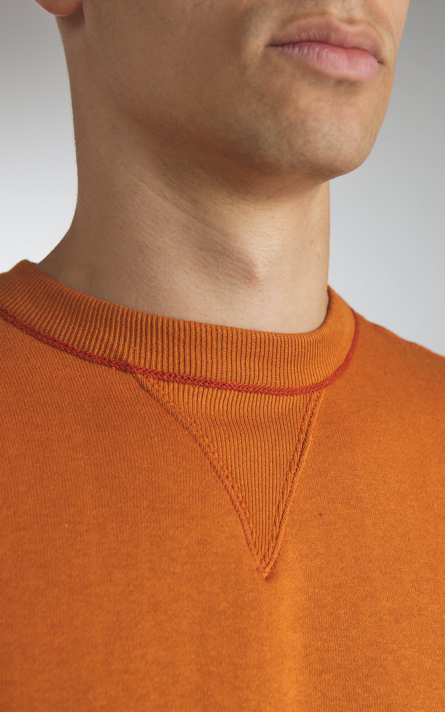 Warehouse & Co. Lot 403 Plain Sweatshirt Dark Orange