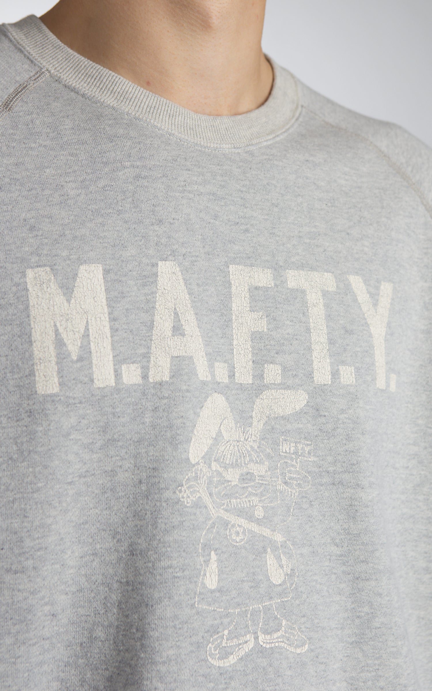 Warehouse & Co. Lot 461 M.A.F.T.Y. Sweatshirt Heather Grey