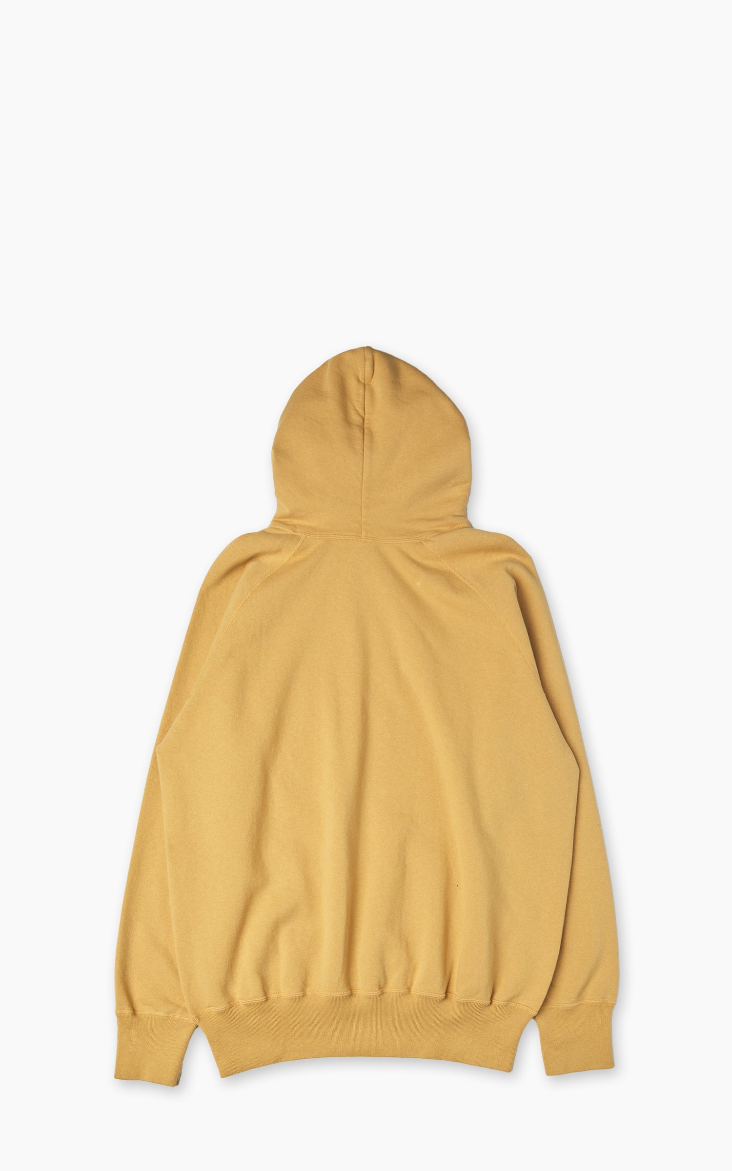 Warehouse & Co. Lot 462 Plain Hooded Sweatshirt Mustard