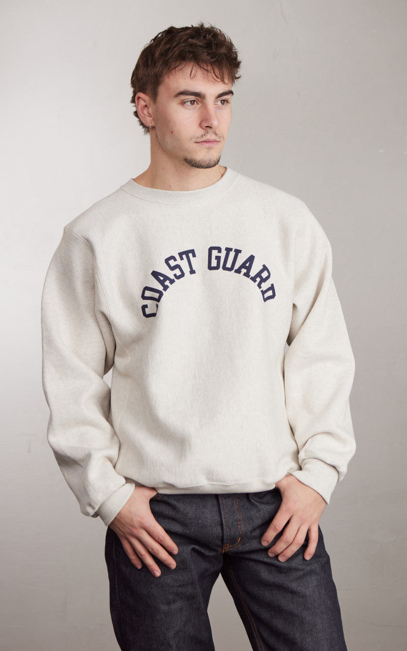 Warehouse & Co. Lot 483 Coast Guard Sweatshirt Oatmeal