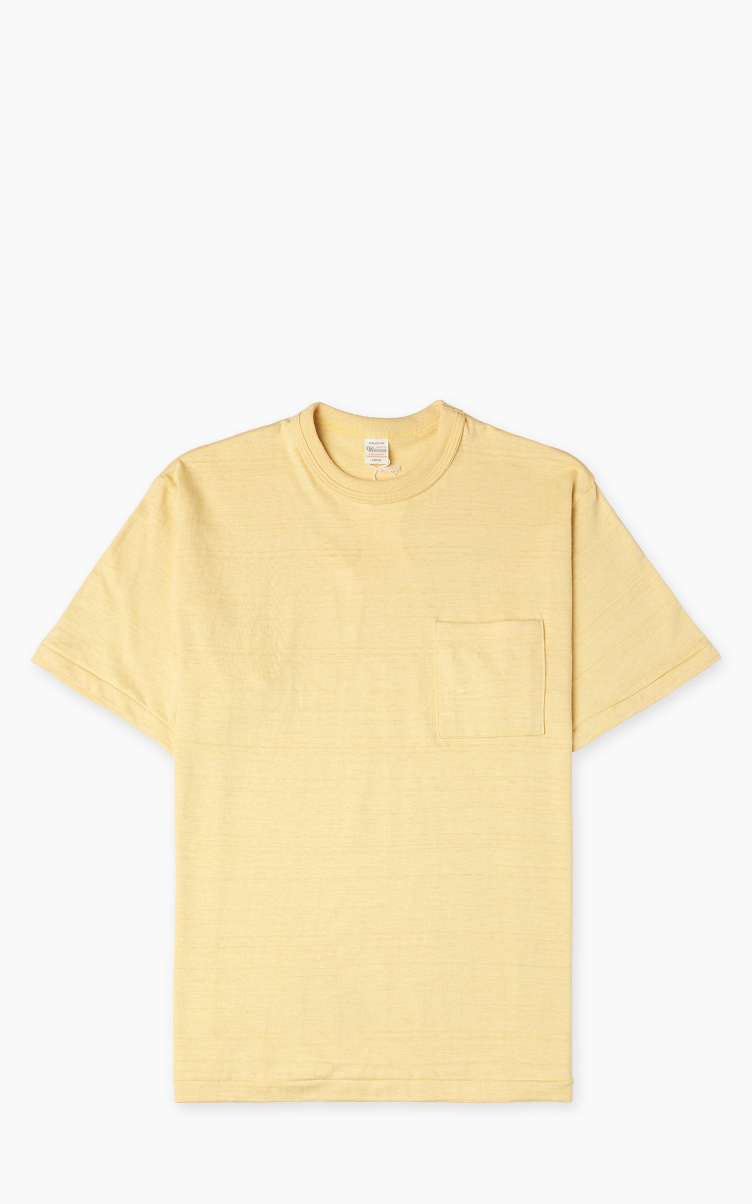 Warehouse & Co. Lot 4601P Pocket T-Shirt Straw