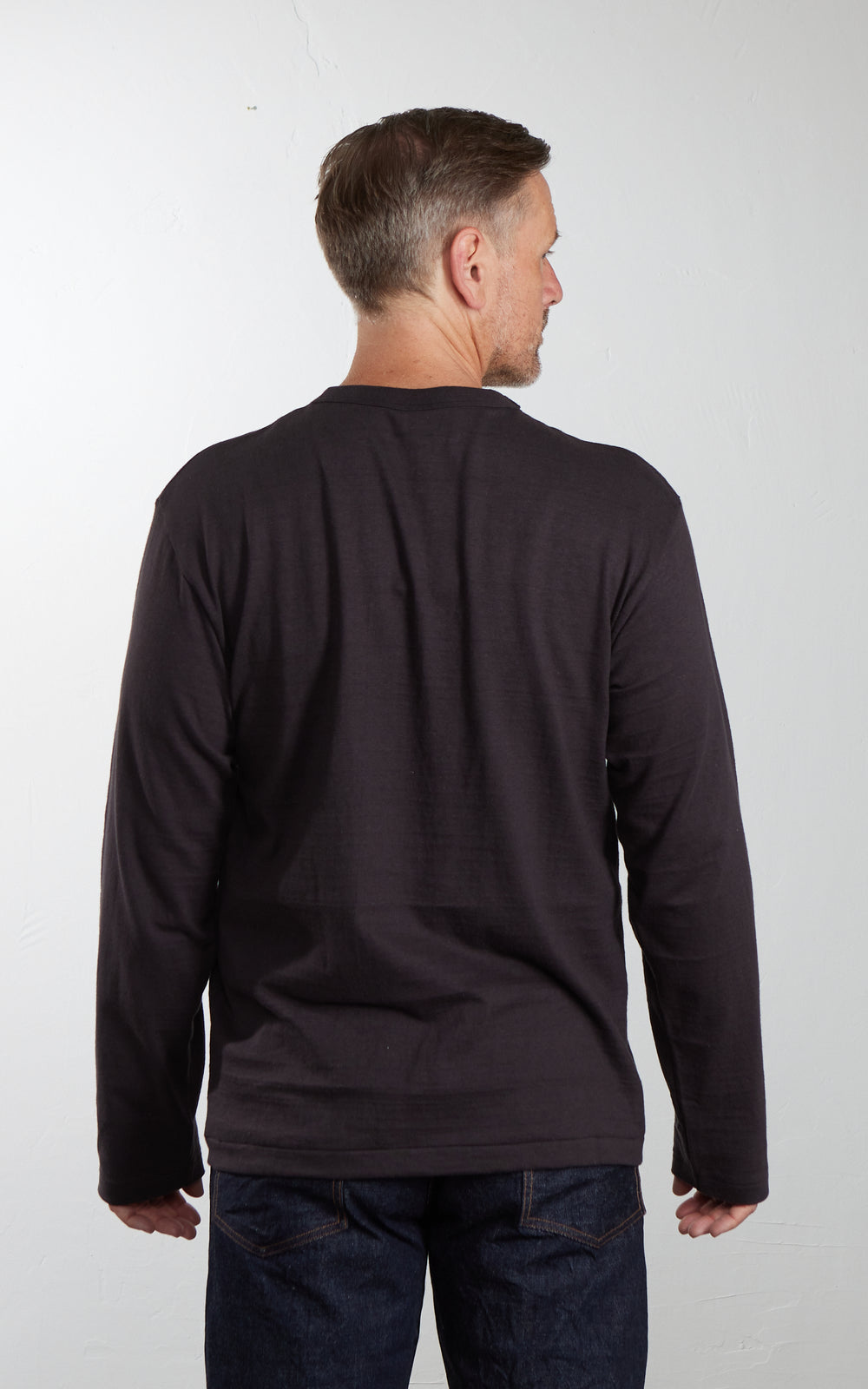 Warehouse & Co. Lot 5906 Long Sleeve T-Shirt Sumi Black