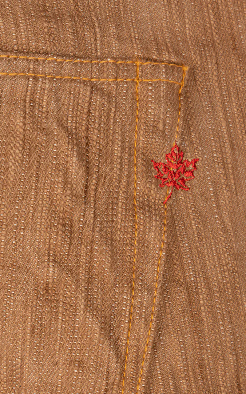 Naked & Famous Denim Weird Guy MIJ11 Tokushima Hand Dyed Kakishibu Selvedge