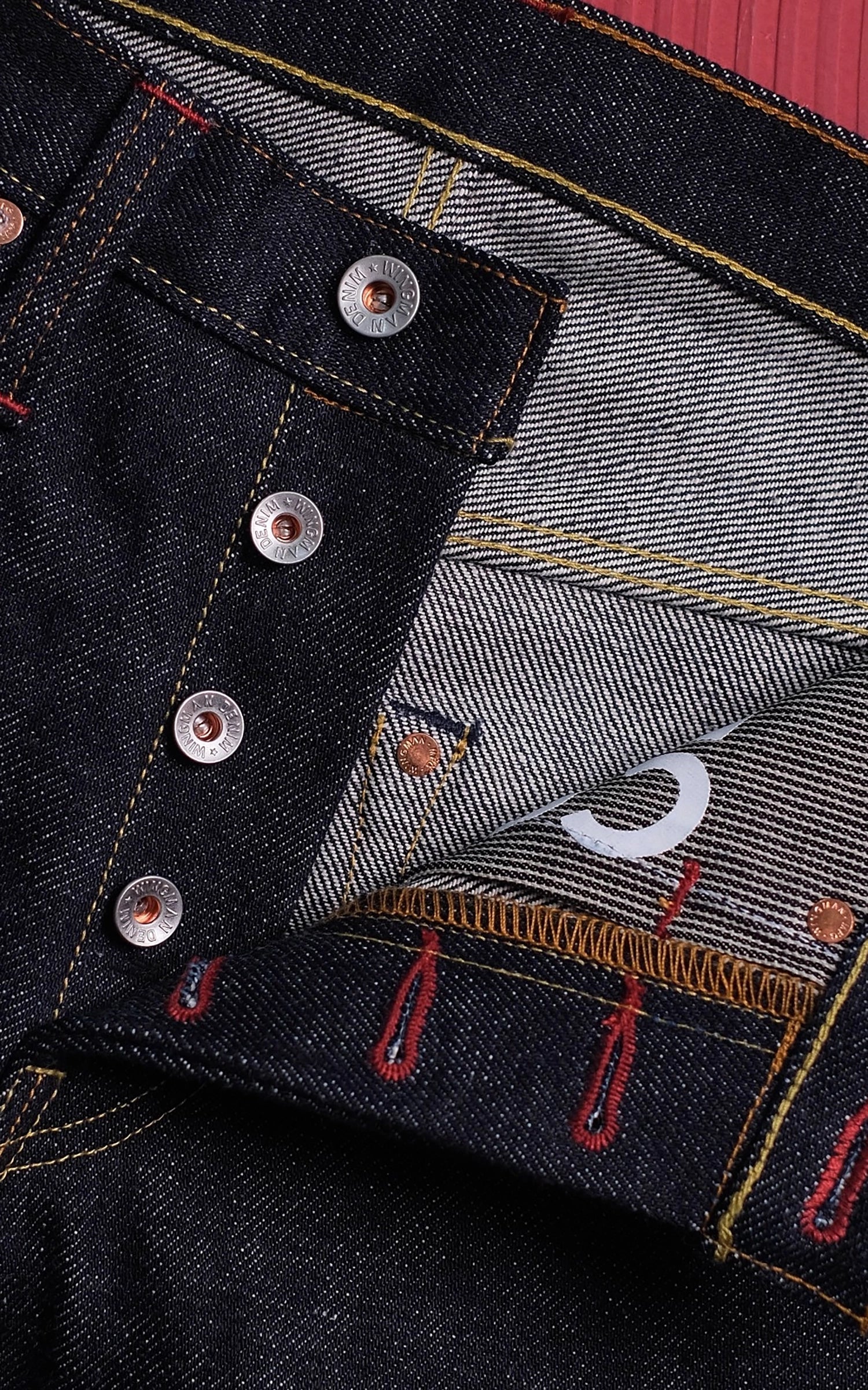 Wingman Denim Sherman Jeans Indigo 23oz