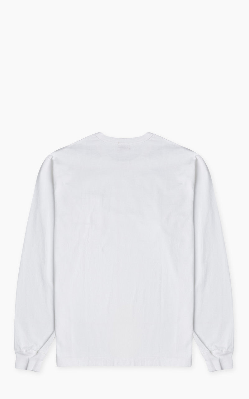 Whitesville Lot No. WV68849 Longsleeve Pocket T-Shirt Off White