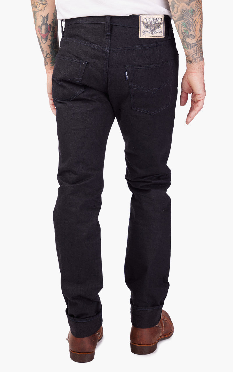 Wingman Denim Cartenz Jeans Selvedge Indigo x Black 16oz