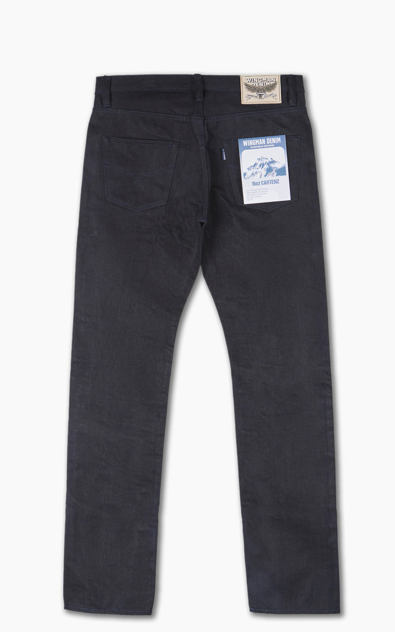 Wingman Denim Cartenz Jeans Selvedge Indigo x Black 16oz