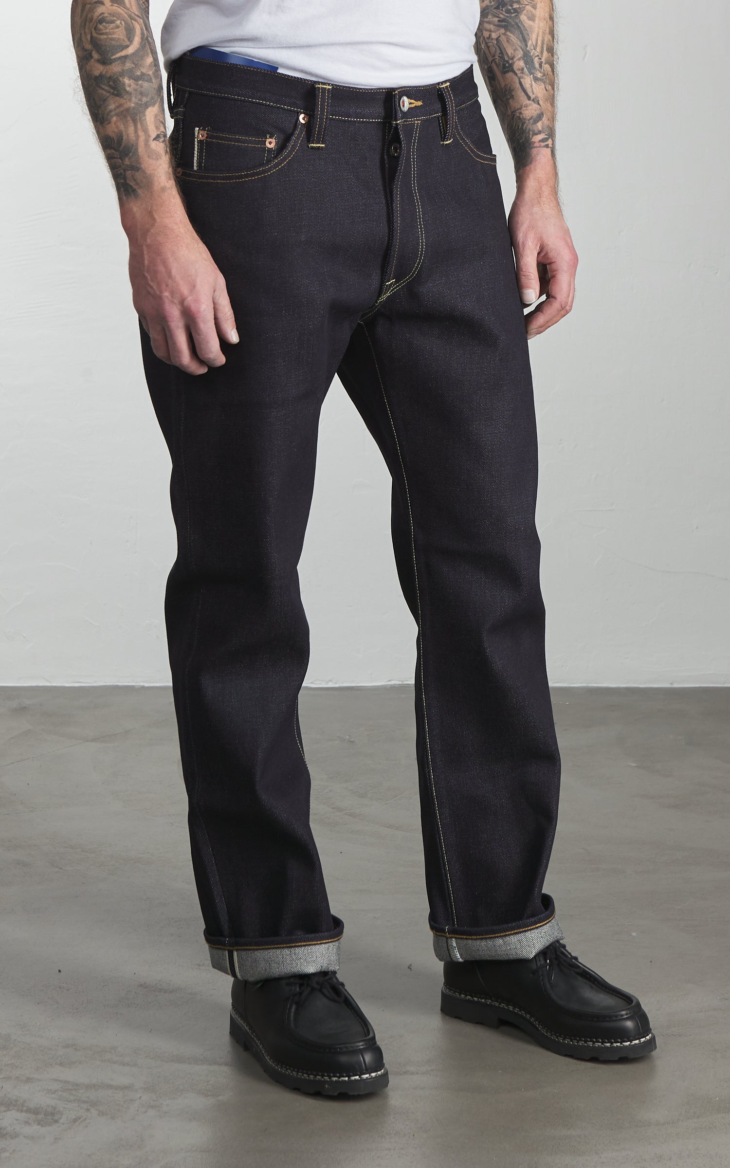 デジモンタイピング　ジャンク Wingman Denim Zero Zeke Jeans Indigo 22oz