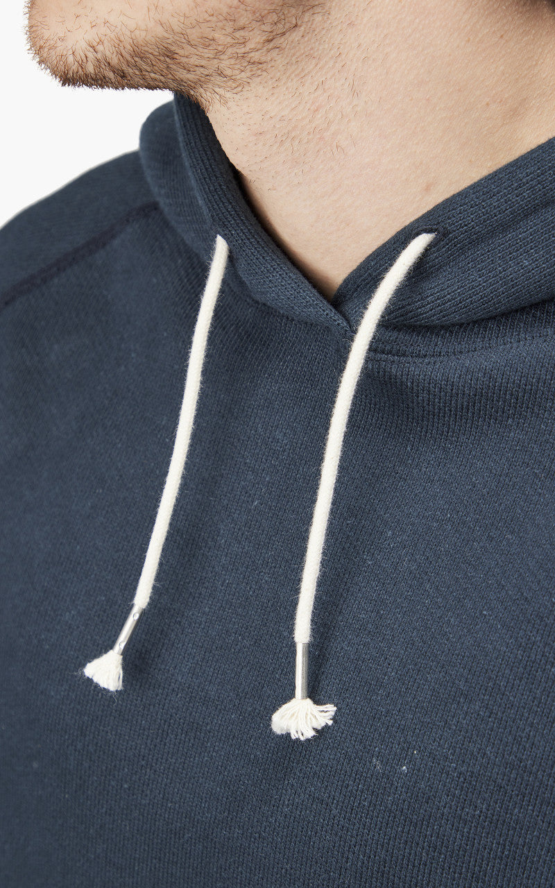 Wonder Looper Pullover Hoodie Double Heavyweight French Terry Navy