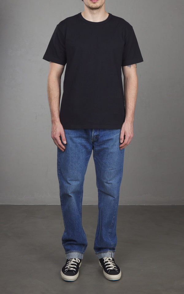 Wonder Looper Double Heavyweight T-Shirt Black