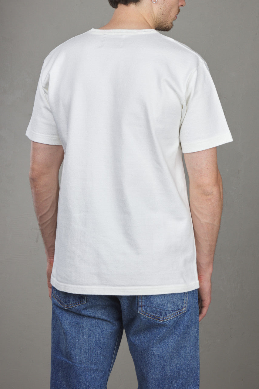 Wonder Looper Double Heavyweight Crewneck T-Shirt White
