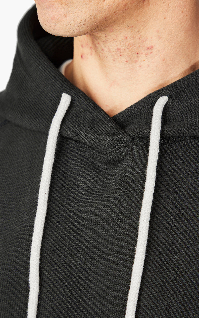 Wonder Looper Pullover Hoodie Double Heavyweight French Terry Sumi Black