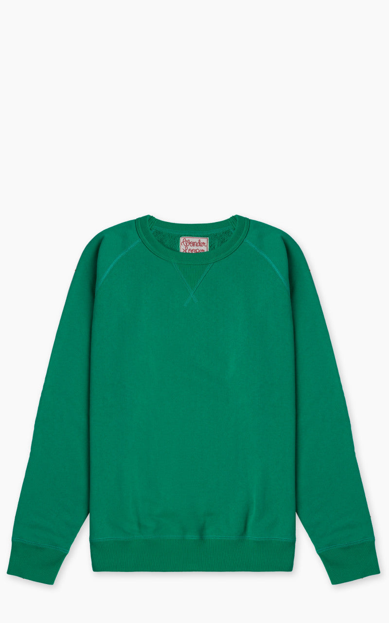 Wonder Looper Pullover Crewneck Super Looper French Terry Green