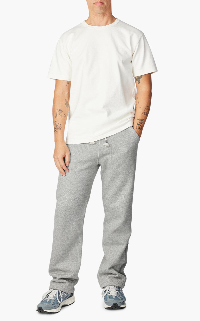 Wonder Looper Sweatpant Double Heavyweight French Terry Heather Grey