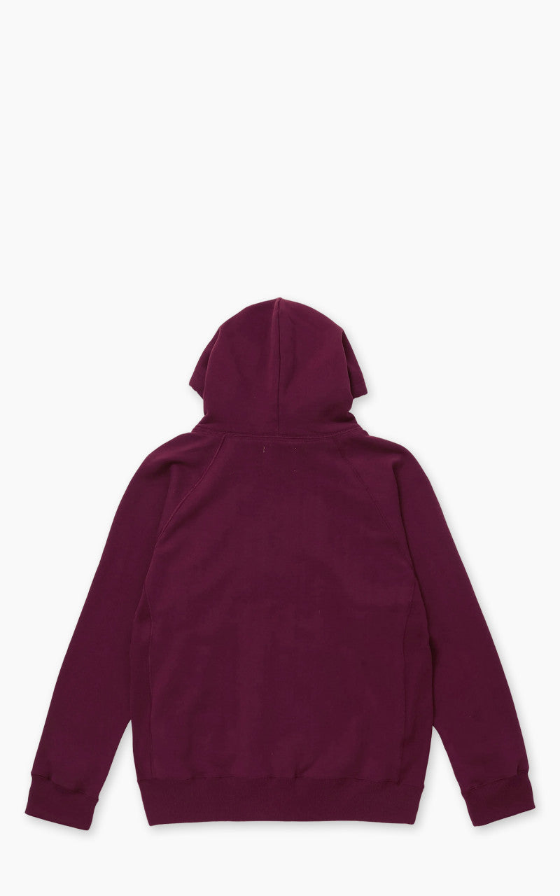 Wonder Looper Zip Hoodie Super Looper French Terry Burgundy