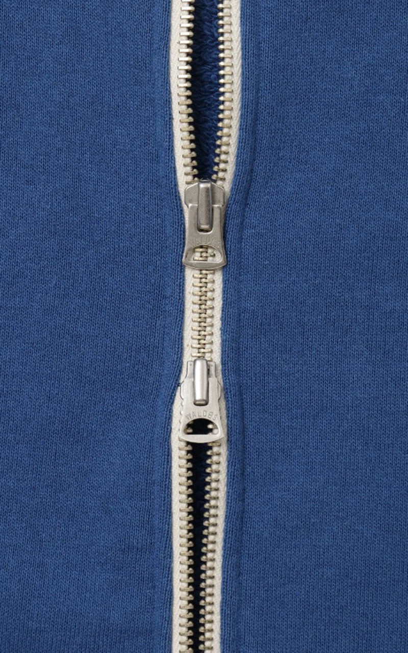 Wonder Looper Zip Hoodie Super Looper French Terry Varsity Blue