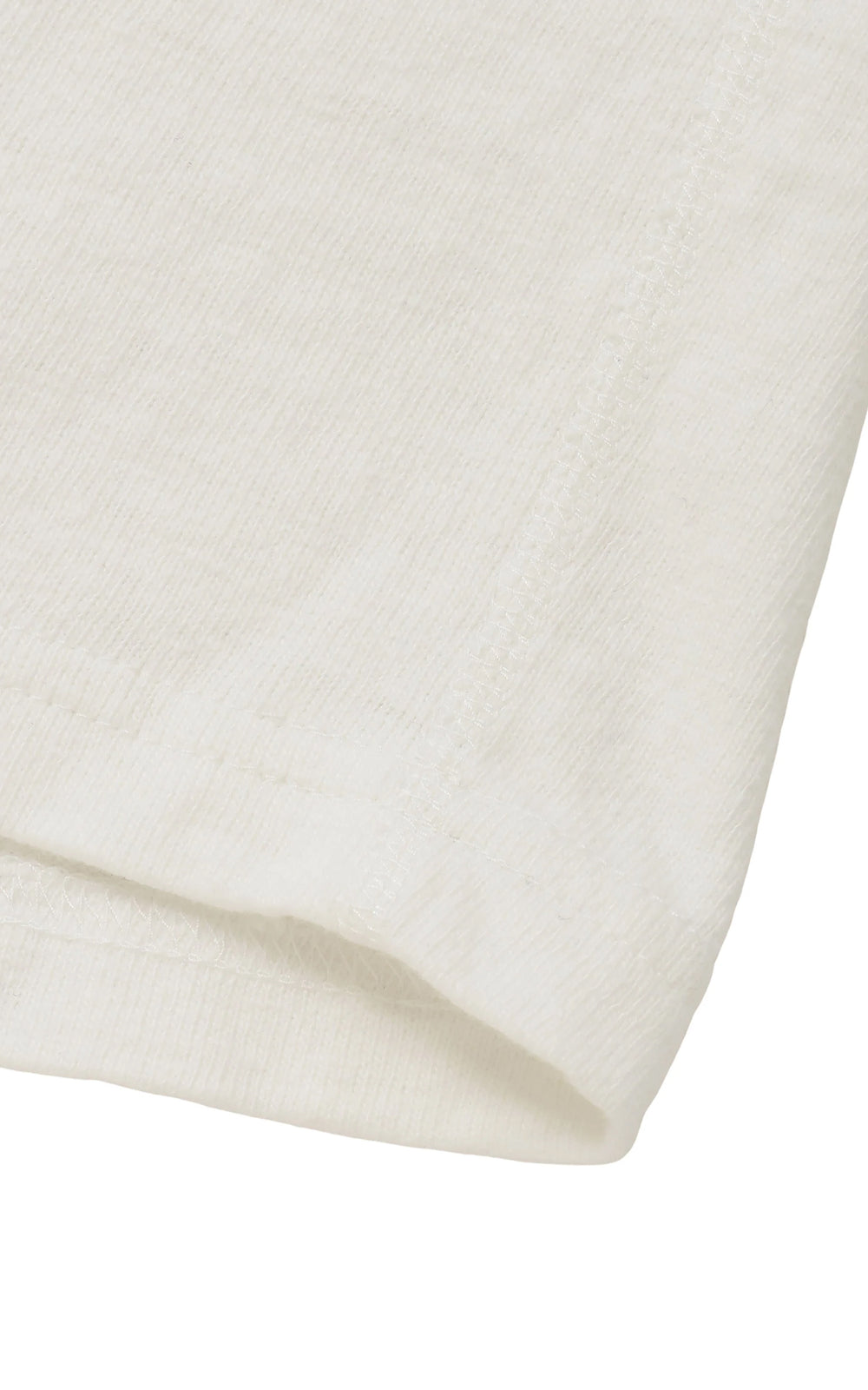 Wonder Looper ELS Recycled Cotton Slub T-Shirt Weiß