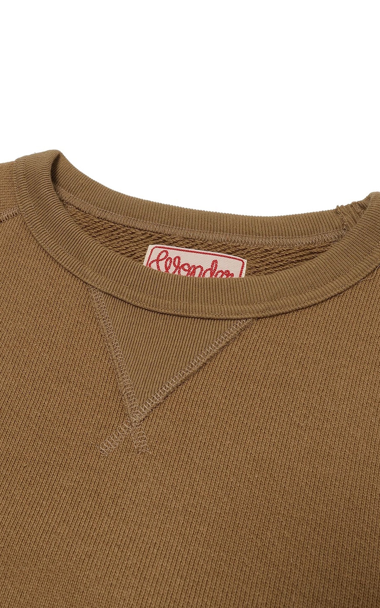 Wonder Looper Pullover Crewneck Double Heavyweight French Terry Dune