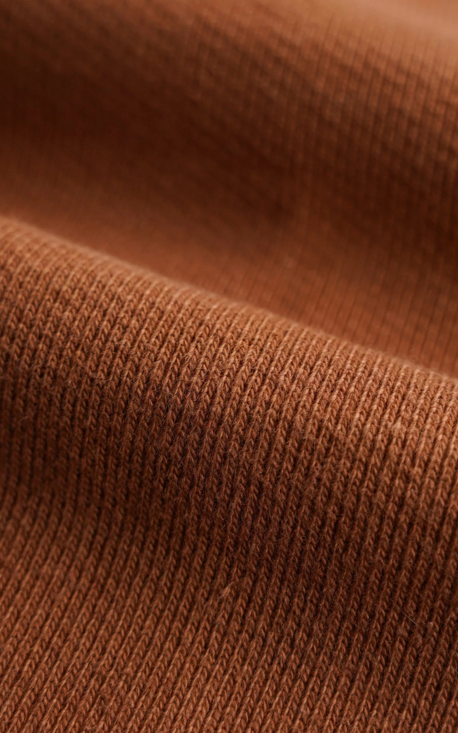 Wonder Looper Pullover Crewneck Double Heavyweight French Terry Rust