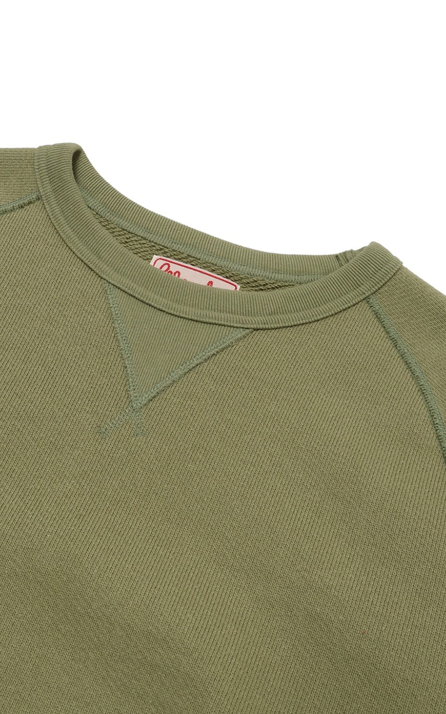 Wonder Looper Pullover Crewneck Double Heavyweight French Terry Sage