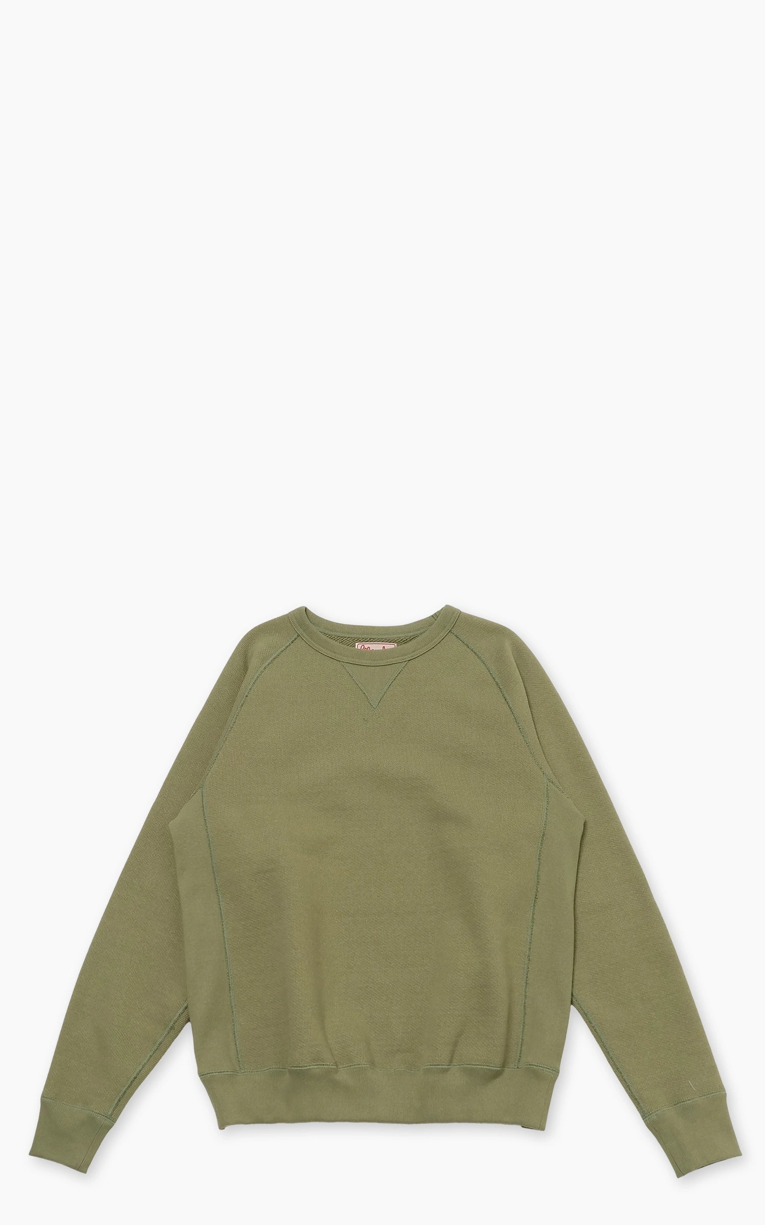 Wonder Looper Pullover Crewneck Double Heavyweight French Terry Sage