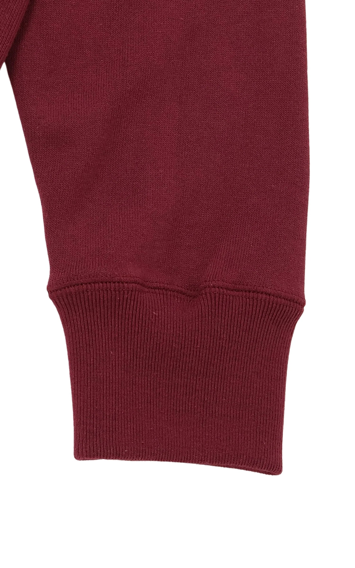 Wonder Looper Pullover Crewneck Super Looper French Terry Burgundy