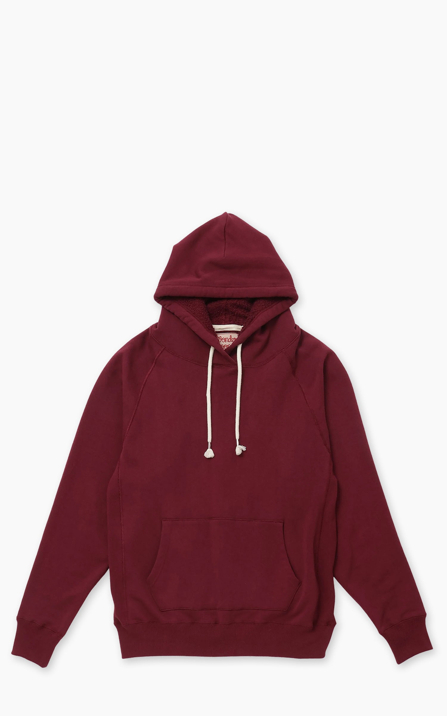 Wonder Looper Pullover Hoodie Super Looper French Terry Burgundy