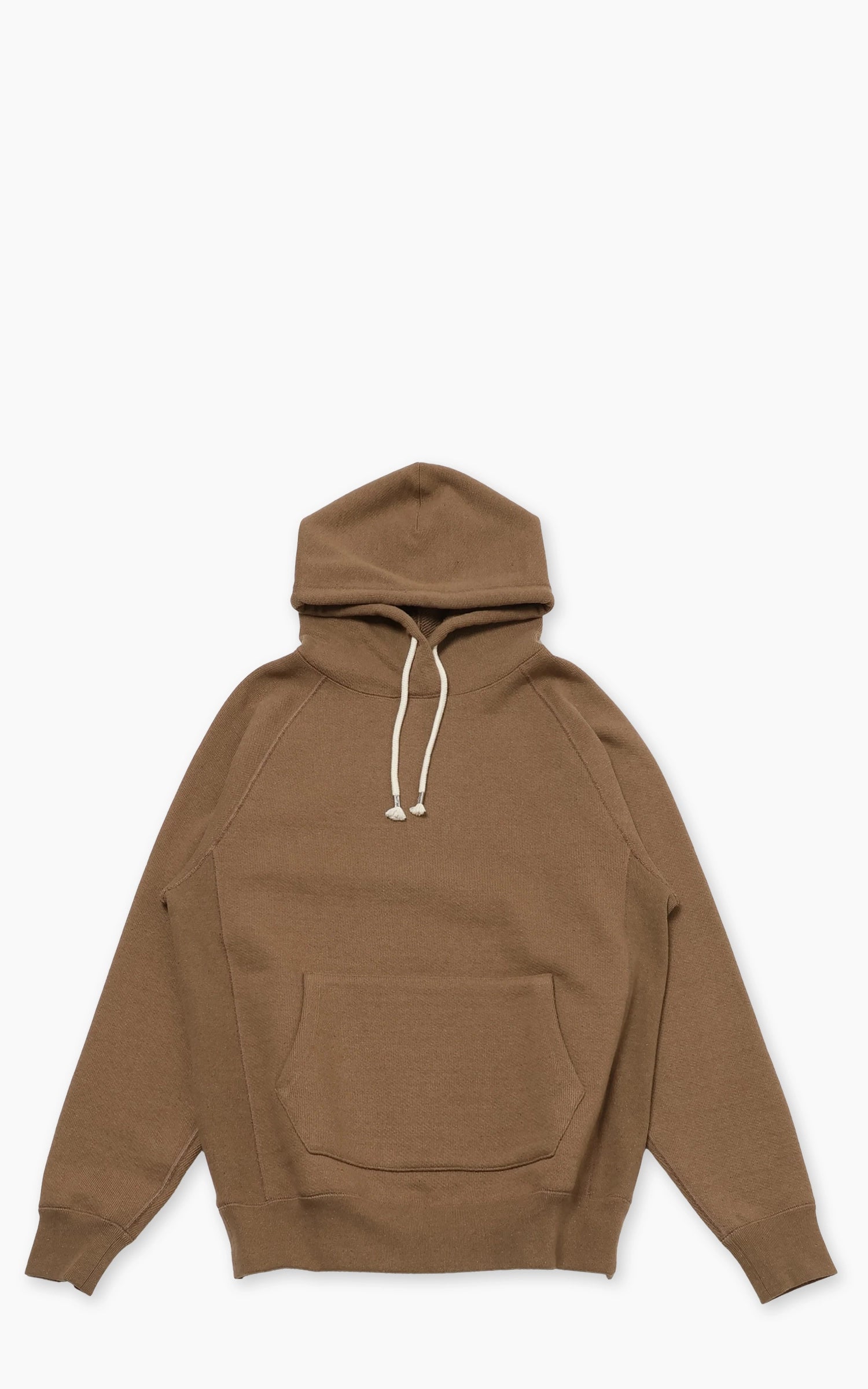 Wonder Looper Pullover Hoodie Double Heavyweight French Terry Iron Mordant Foxfibre® Coyote 80